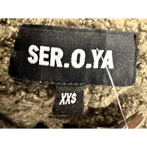 Ser.O.Ya – Sunni Boucle Pant - Fort Greene - Size XXS - Picture 3 of 12